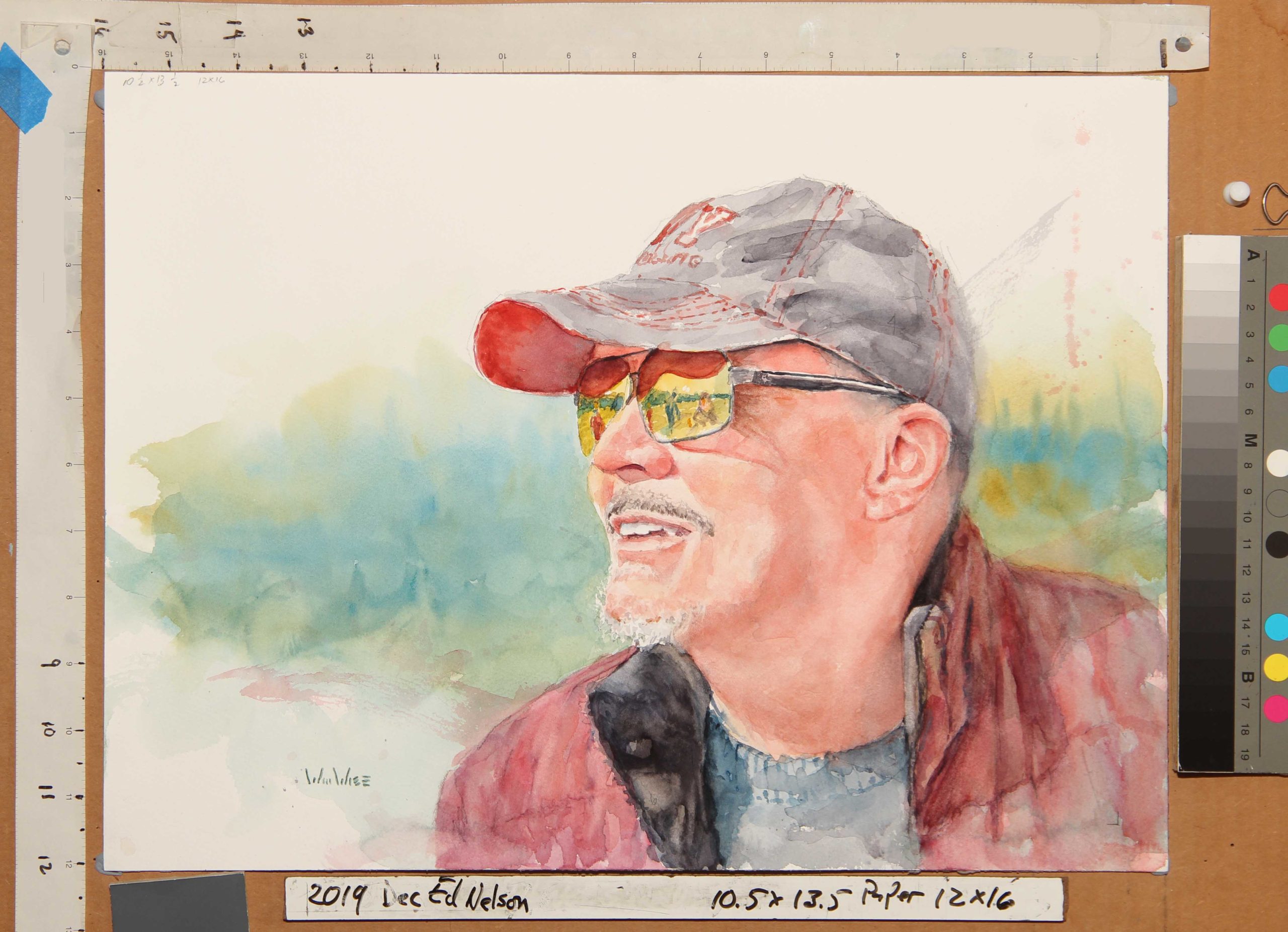 Ed Nelson Watercolor